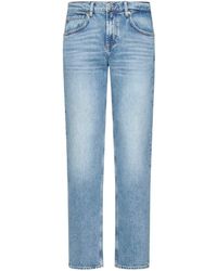 7 For All Mankind - The Straight Waterfall Jeans - Lyst