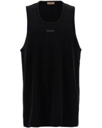 Fear Of God - Leather Logo Patch Tank Top - Lyst
