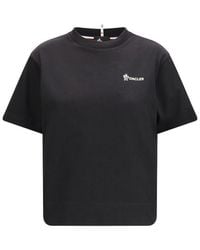Moncler - Black Cotton Sportswear - Lyst