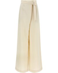 Brunello Cucinelli - Viscose Casual Pants - Lyst