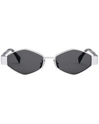 Celine - Geometric Frame Sunglasses - Lyst