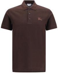 Burberry - Jwear Polo Cotton Shirts - Lyst