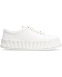 Jil Sander - Recycled Canvas Sneakers - Lyst