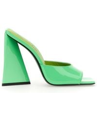 The Attico - Flat Devon Pyramid Heel Sandals 11.5 Cm - Lyst