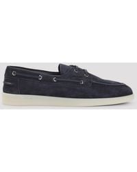 Prada - Allacciate Lace-Up Shoes Suede Calf Leather Rubber - Lyst