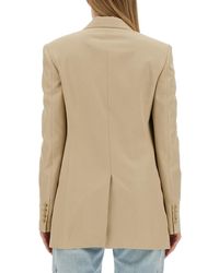 Stella McCartney - Double-Breasted Jacket Viscose - Lyst