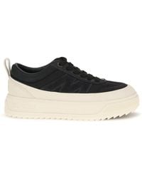 Moncler - Altive Sneakers Nubuck And Suede - Lyst