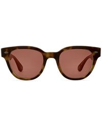 Mr. Leight - Jane S Honeycomb Laminate-Antique/Orchid Sunglasses - Lyst