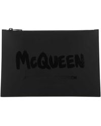 Alexander McQueen - Pouch With Logo - Lyst