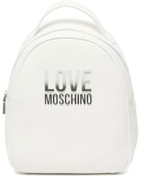Love Moschino - Logo-Plaque Backpack - Lyst