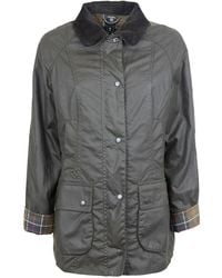 Barbour - Waxed Cotton Field Coat - Lyst