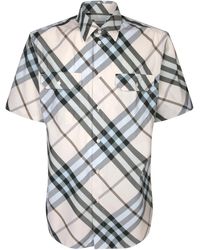 Burberry - Camicia Mc Pocket Chk Bia Shirt - Lyst