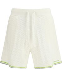 CASABLANCA - Tennis Bouclã Shorts - Lyst