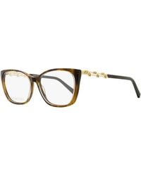 Swarovski - Soft Rectangular Eyeglasses Sk5383 047 54Mm Plastic (Acetate)/Metal - Lyst