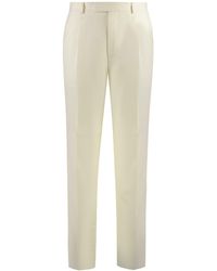 ZEGNA - Tailored Wool Trousers - Lyst