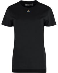 Vivienne Westwood - Logo Cotton T-Shirt - Lyst