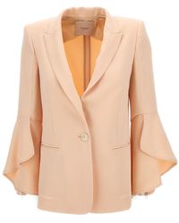 Twin Set - Blazer With Wide Sleeves - Lyst