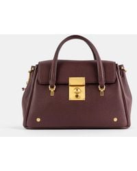 Thom Browne - Small Bolton Bag Soft Grained Leather Mini - Lyst
