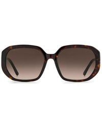 Jimmy Choo - Sunglasses Square Full Rim, Frame And Gradient Lens Karly-F-S0086Ha - Lyst