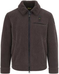 Blauer - Corduroy Jacket Fourth Polyester - Lyst