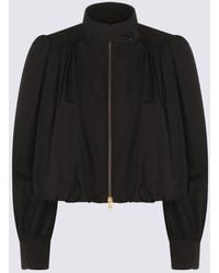 Chloé - Cotton Blouson Jacket - Lyst