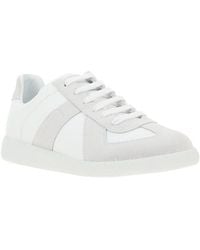 Maison Margiela - Leather Sneakers - Lyst