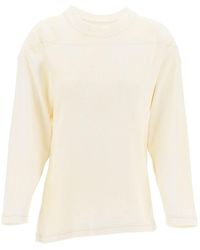 Maison Margiela - Crewneck Sweatshirt With Numerical - Lyst