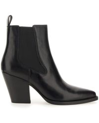 Ash - Leather Boot - Lyst