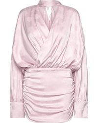 ROTATE BIRGER CHRISTENSEN - Ice Ls Orchid Mini Dress - Lyst