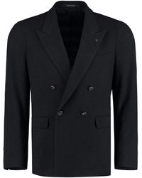 Tagliatore - Double-Breasted Wool Jacket - Lyst