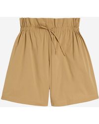 Jil Sander - Cotton Poplin Shorts - Lyst