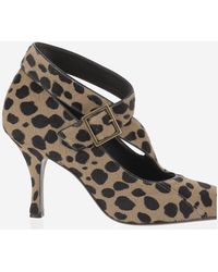 KHAITE - Pumps Sloan Pony Skin - Lyst