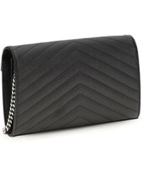 Saint Laurent - Chain Wallet - Lyst