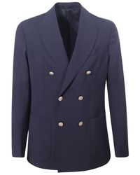 Eleventy - Double-breasted Jacket - Lyst