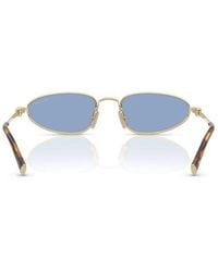 Miu Miu - Miu Sunglasses Metal Eyewear - Lyst