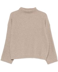 Brunello Cucinelli - Neutrals Knitwear - Lyst