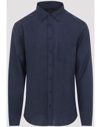 Sease - Hemp Button Down Shirt - Lyst