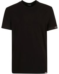 DSquared² - Icon Band Crewneck T-Shirt - Lyst
