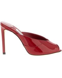 Jimmy Choo - Brigitte 100 Patent Leather Mules - Lyst