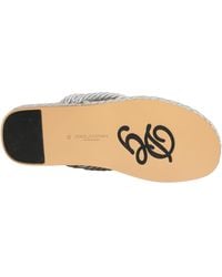 Dolce & Gabbana - Rope Slides Sandals Flip Flops Shoes Leather - Lyst