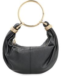 Chloé - Leather Hobo Bag With Top Handle Calf Shoulder - Lyst