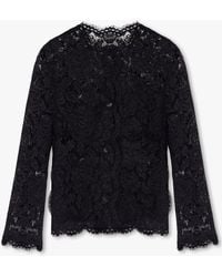 Dolce & Gabbana - Lace Blazer - Lyst