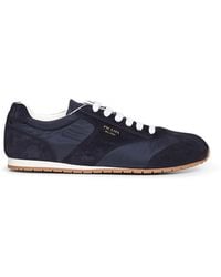 Prada - Calzature Re-Nylon And Suede Sneakers - Lyst