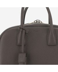 Saint Laurent - Hammered Leather Shoulder Bag - Lyst
