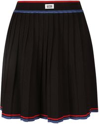 Gcds - Pleated Knit Skirt - Lyst