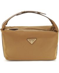 Prada - Mini Handbag Chérie Recycled Polyamide Shoulder Bags - Lyst