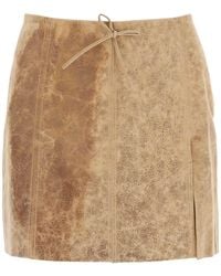 Paloma Wool - Vittoria Leather Mini Skirt - Lyst