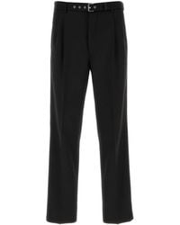 Prada - Wool Pant - Lyst
