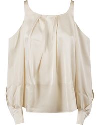 JW Anderson - Twisted Cold Shoulder Top - Lyst