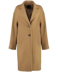 Pinko - Enter Wool Coat - Lyst